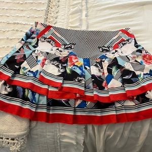 Cute like new lucky in love tennis skirt!